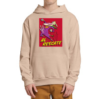 Cow And Chicken, Al Rescate, Urban Pullover Hoodie | Artistshot