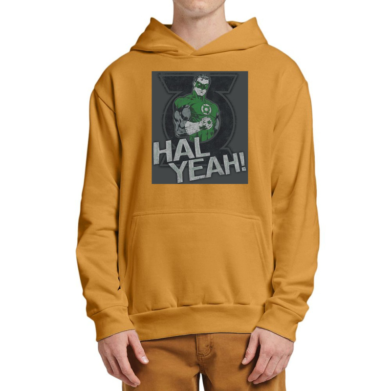 Green Lantern, Hal Yeah, Urban Pullover Hoodie | Artistshot