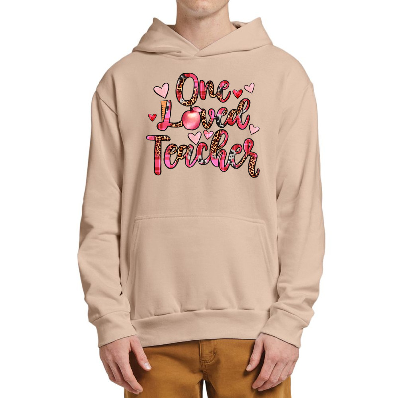 One Loved Teacher Urban Pullover Hoodie | Artistshot