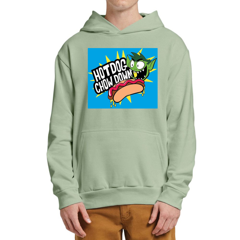 Teen Titans Go, Chowdown, Urban Pullover Hoodie | Artistshot