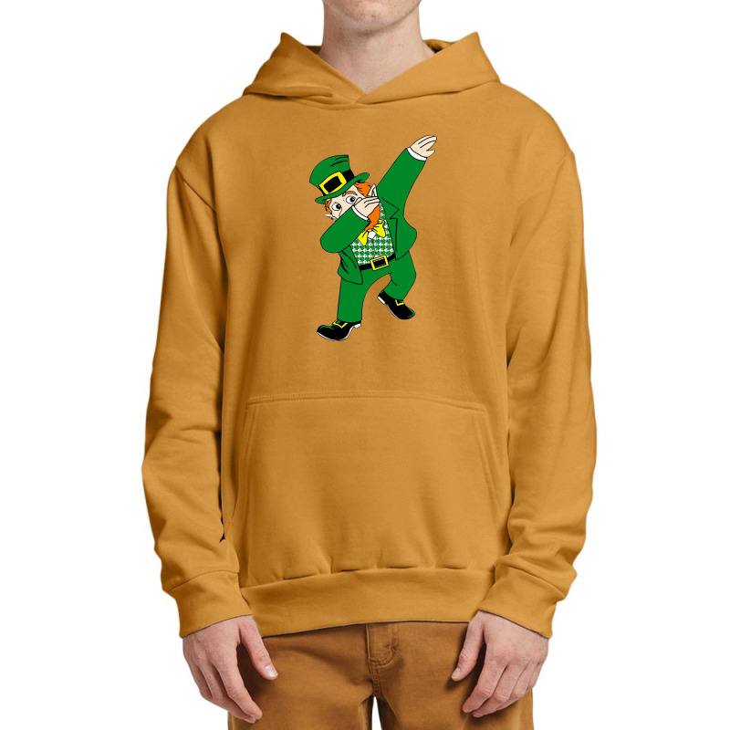 Dabbin' Leprechaun Urban Pullover Hoodie | Artistshot