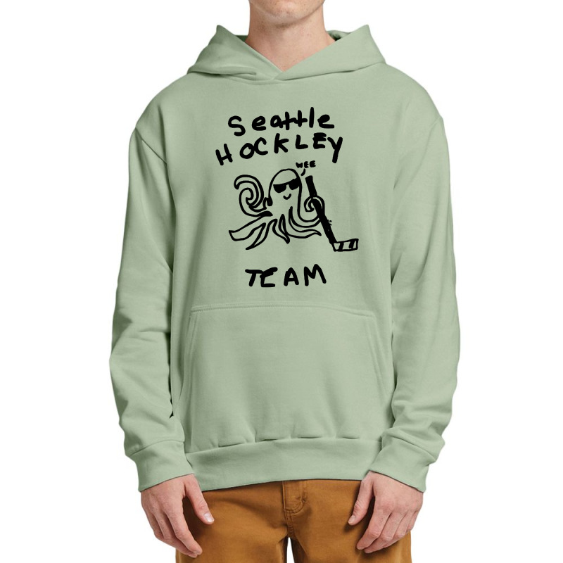 Seattle Hockley Team Urban Pullover Hoodie by saterseim | Artistshot