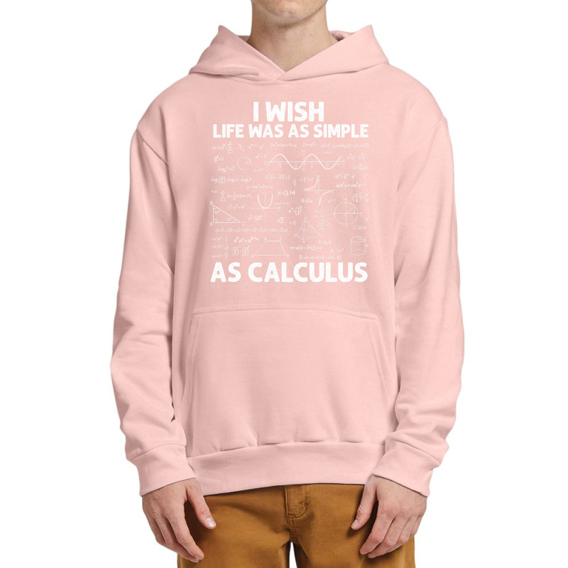 Funny Calculus For Men Women Math Teacher Math Joke Humor T Shirt Urban Pullover Hoodie | Artistshot