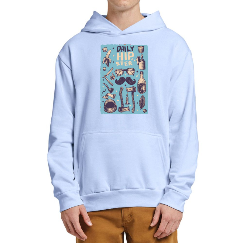 Daily Hipster Urban Pullover Hoodie | Artistshot