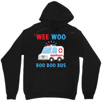 Wee Woo Boo Boo Bus Ambulance Ems Emt Paramedic Driver Gift Pullover H Unisex Hoodie | Artistshot