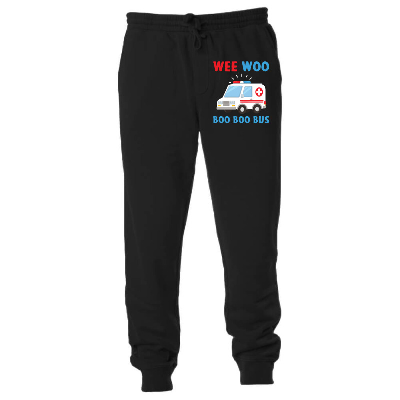 Wee Woo Boo Boo Bus Ambulance Ems Emt Paramedic Driver Gift Pullover H Unisex Jogger | Artistshot