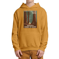 Vintage Sequoia National Park Poster (new)   Sequoia National Park Urban Pullover Hoodie | Artistshot