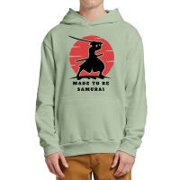 Sunset Samurai Warrior Urban Pullover Hoodie | Artistshot