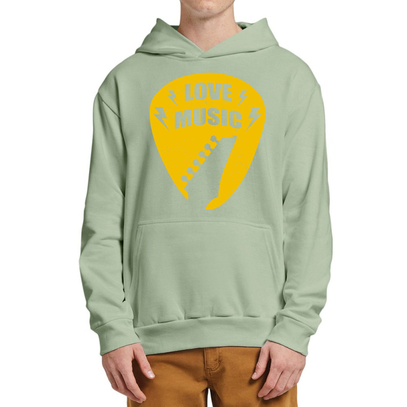 Love Music Urban Pullover Hoodie | Artistshot