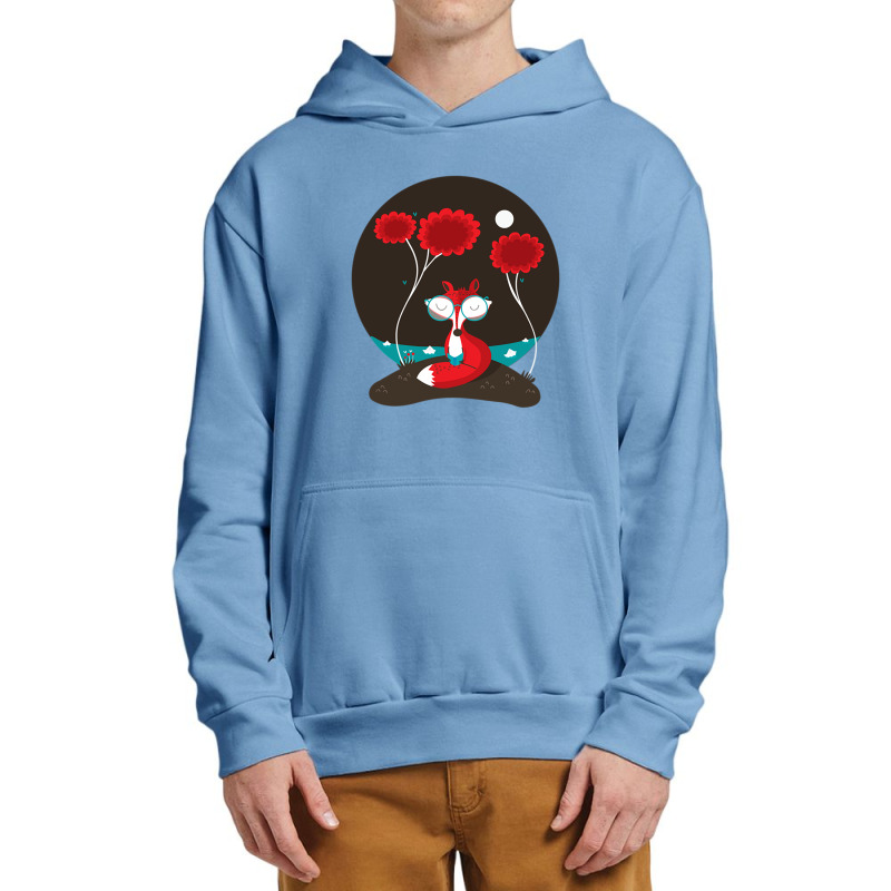 The Read Fox Urban Pullover Hoodie by tasmilacaravi | Artistshot