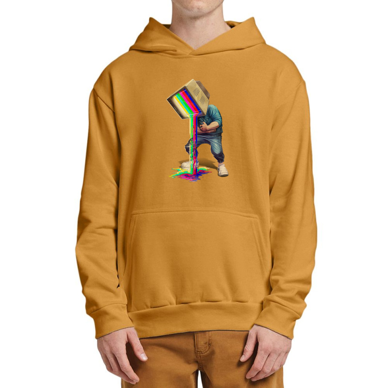 Tv Man Urban Pullover Hoodie by erinlottepetrizii | Artistshot