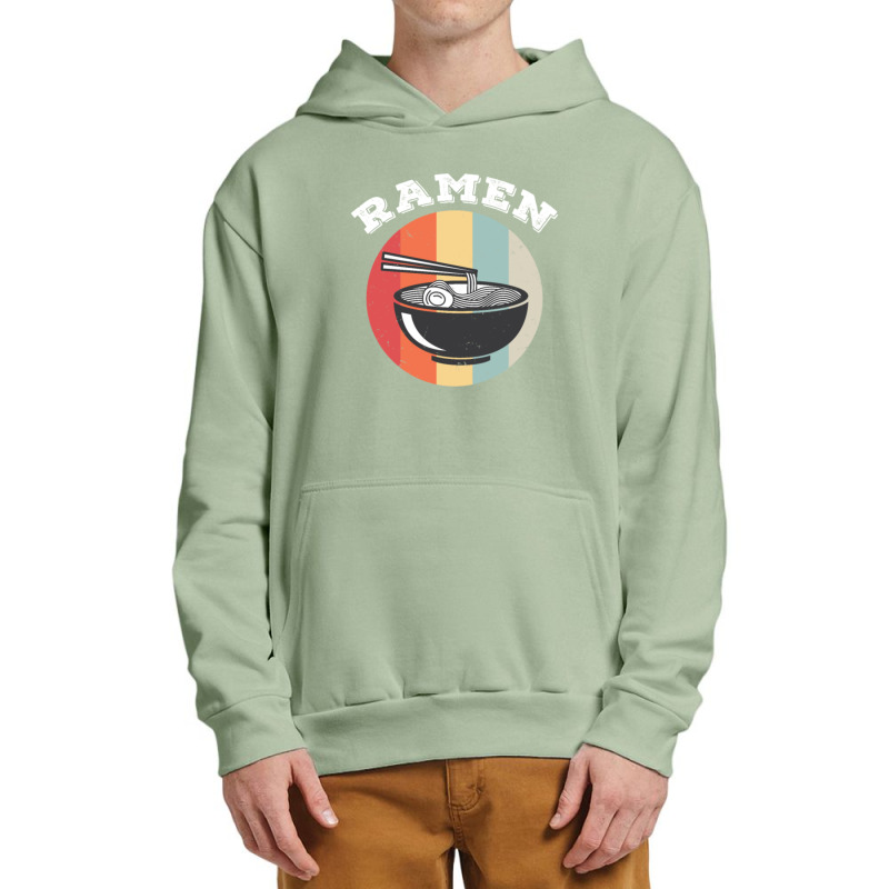 Vintage Ramen Soup Asian Food Lover Gift Idea Urban Pullover Hoodie by erinlottepetrizii | Artistshot