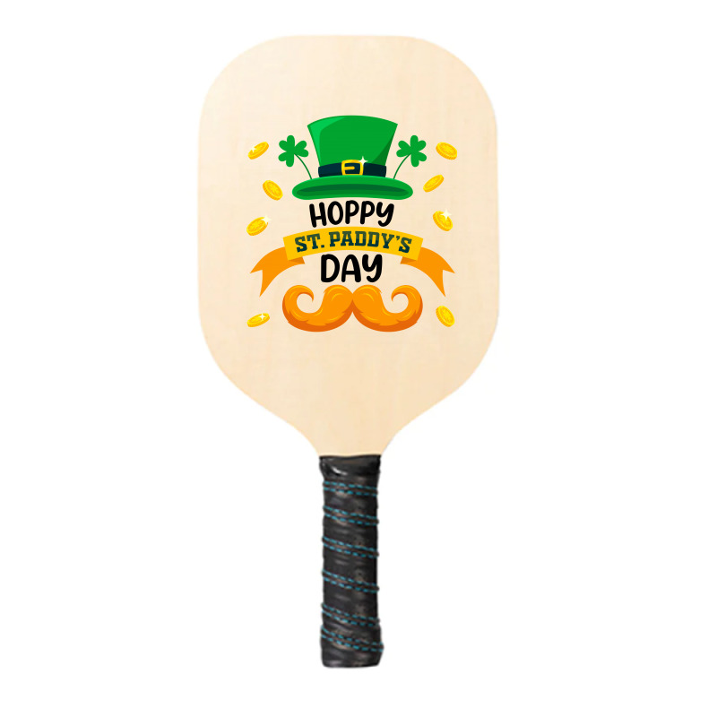 Hoppy St. Paddy's Day  Beard Cute St Patrick Day Pickleball Paddle | Artistshot