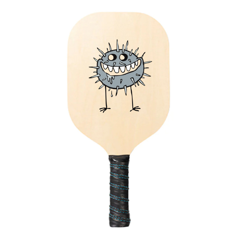 Cute, Cartoon, Absurd, Germ, Bacteria, Creature 01 2 Pickleball Paddle | Artistshot