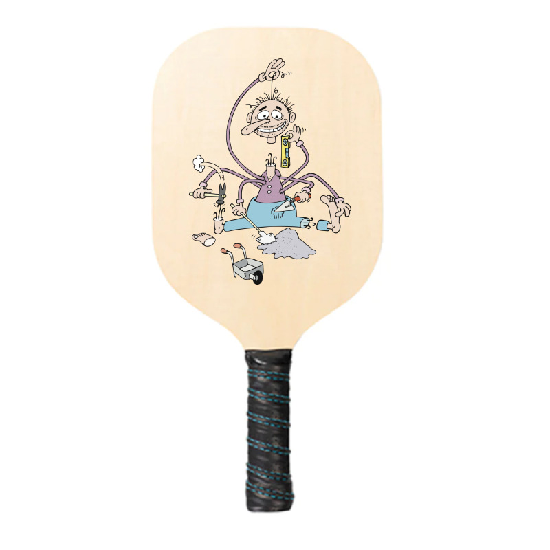 Man Is Building Himself Pickleball Paddle | Artistshot