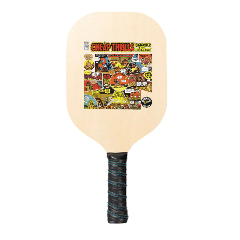 Album Albig Brother & The Holding Company Cheap Thrills Pickleball Paddle | Artistshot