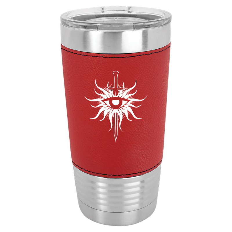 Dragon Age Inquisition Symbol Leatherette Tumbler | Artistshot