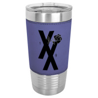 Mgk T Xx Shirt Flower Black Rose Leatherette Tumbler | Artistshot