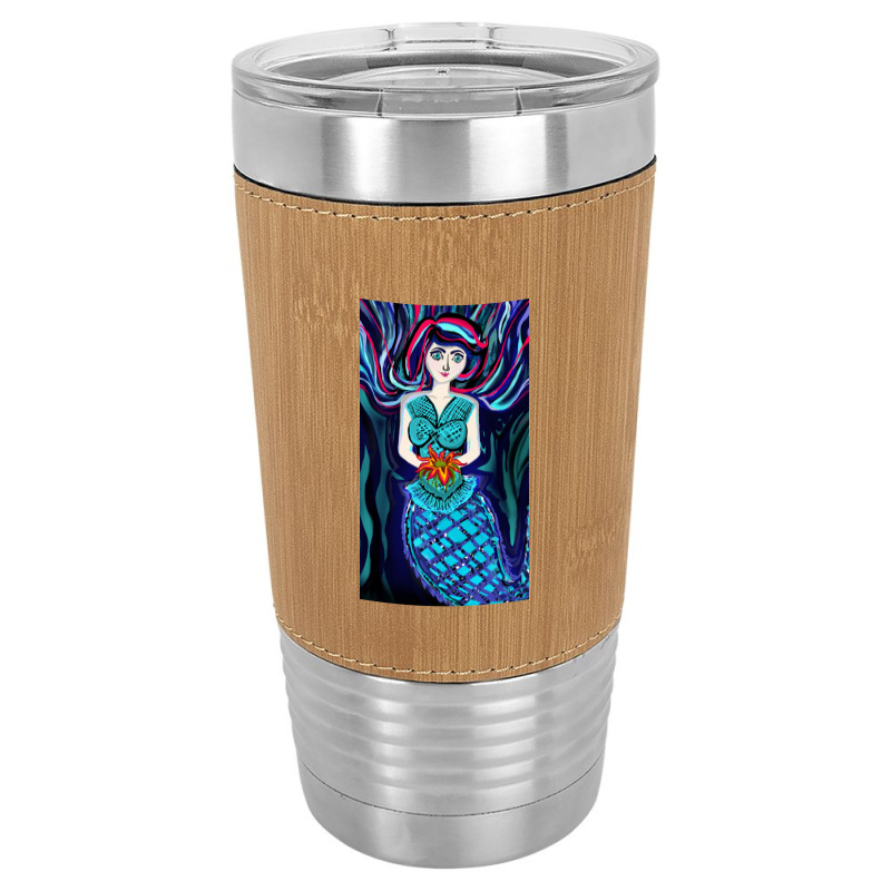 Mermaid Eyes Leatherette Tumbler | Artistshot