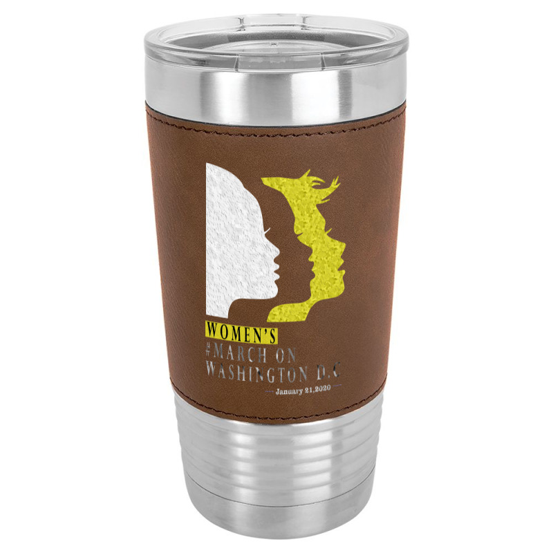 Women's March Washington Dc Leatherette Tumbler | Artistshot