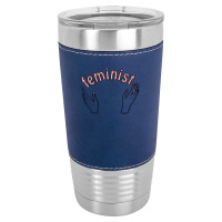 Feminist Doodle Leatherette Tumbler | Artistshot