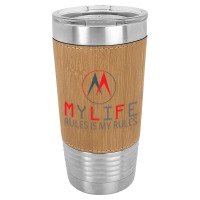 Life Tshirt Leatherette Tumbler | Artistshot