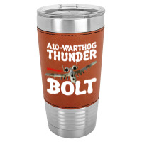 A10 Warthog Thunder Bolt For Dark Leatherette Tumbler | Artistshot