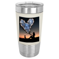 Heart Leatherette Tumbler | Artistshot