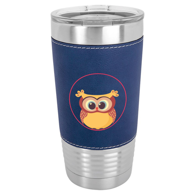 Owl Leatherette Tumbler | Artistshot