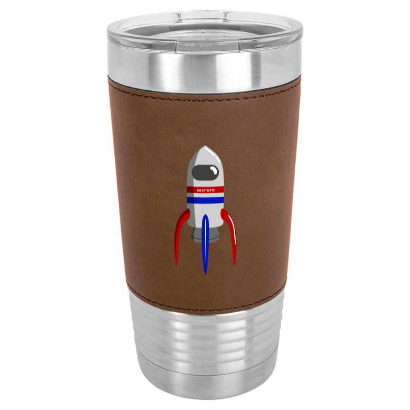 Rocket Milky Way Leatherette Tumbler | Artistshot