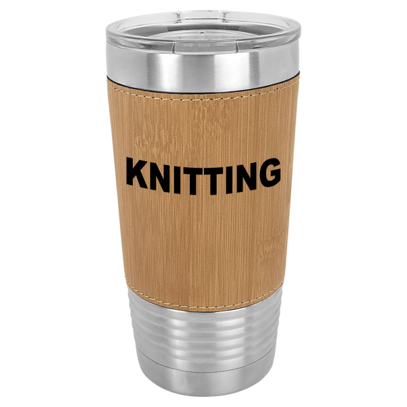 Knitting Leatherette Tumbler | Artistshot