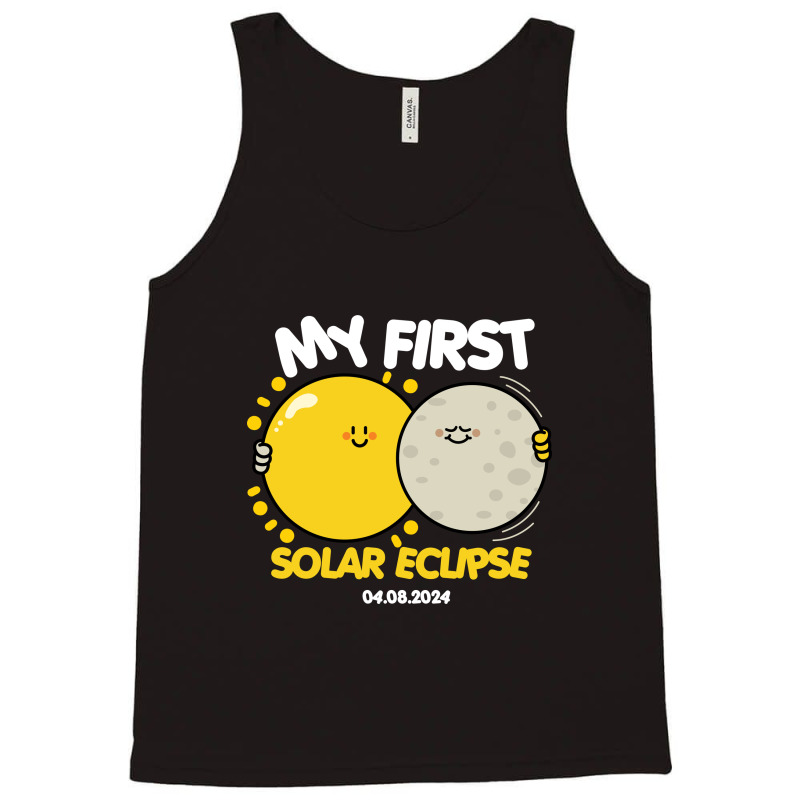 My First Solar Eclipse Tank Top by NQArtist | Artistshot