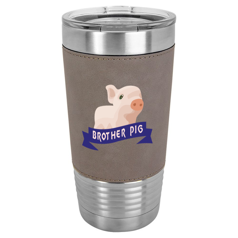 Brother Pig Leatherette Tumbler | Artistshot