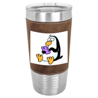 Penguin Leatherette Tumbler | Artistshot