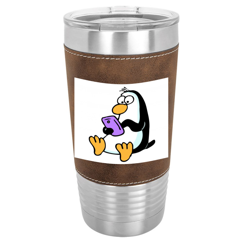 Penguin Leatherette Tumbler | Artistshot