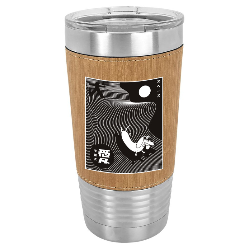 Conceptual Space Dog Leatherette Tumbler | Artistshot