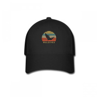 Retro Maldives Dolphin T Shirt Baseball Cap | Artistshot