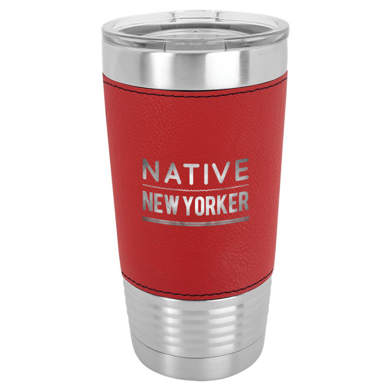 Native New Yorker Leatherette Tumbler | Artistshot