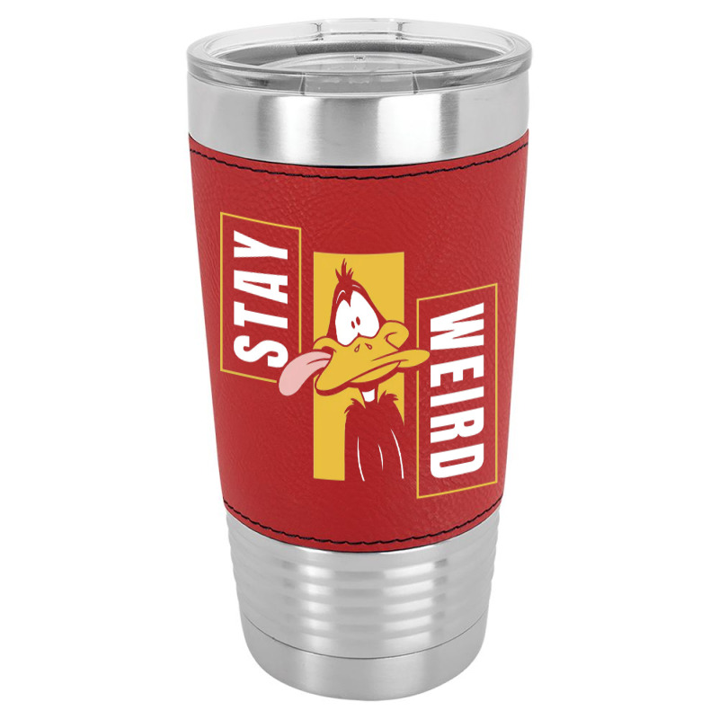 Stay Weird Leatherette Tumbler | Artistshot