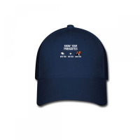 Know Your Parasites - Deer Tick, Dog Tick, Luna Tick Funny Baseball Cap | Artistshot