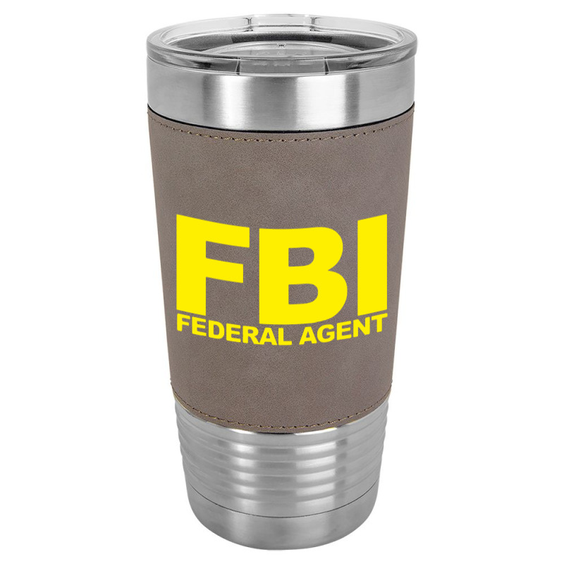 Fbi Federal Agent Leatherette Tumbler | Artistshot