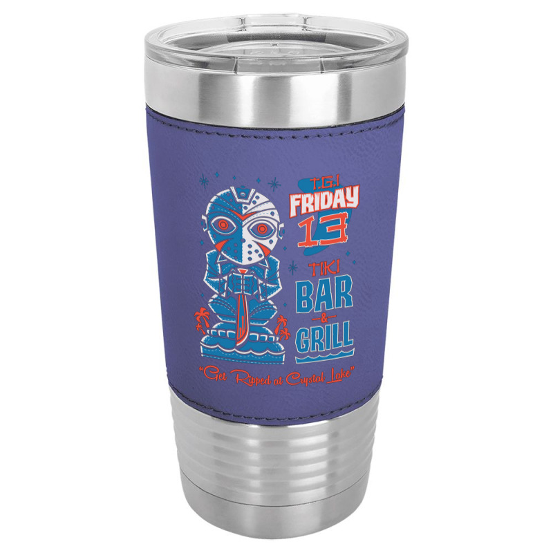 Friday 13 Tiki Bar Leatherette Tumbler | Artistshot