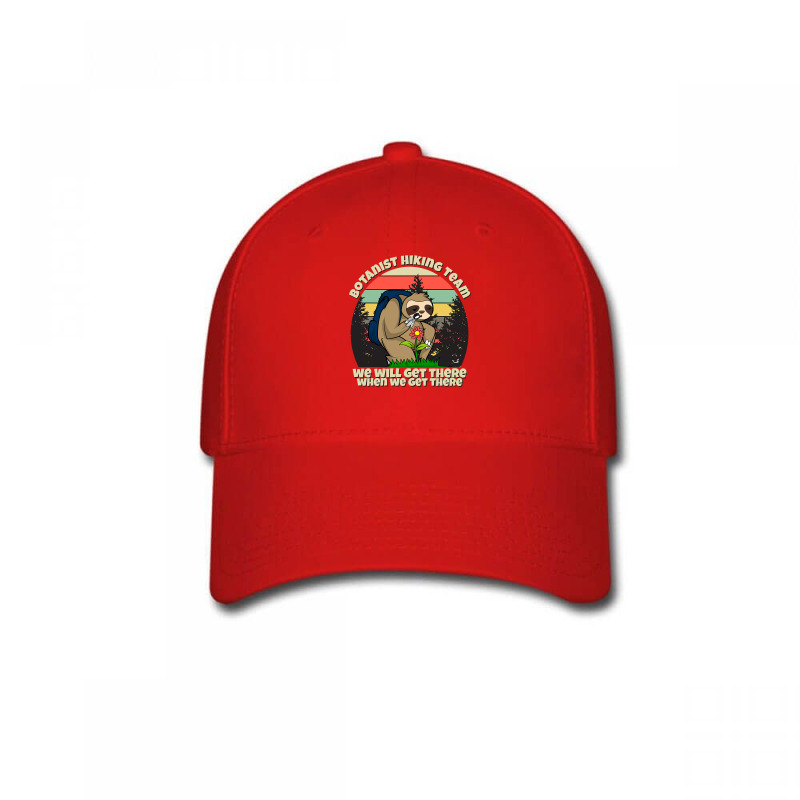 Botanist Hiking Team, Botany Sloth Baseball Cap by CUSER3772 | Artistshot