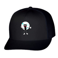 Cartoon Cat Trucker Cap | Artistshot