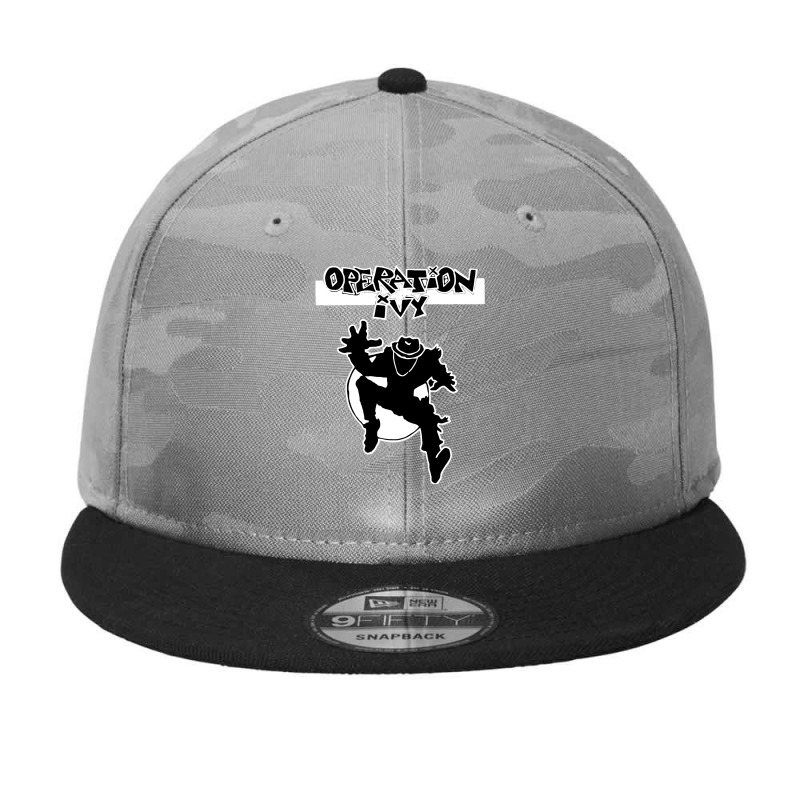 Nuclear Test Operation Camo Snapback | Artistshot