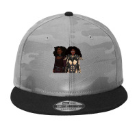 Graphic Picture Love Death Mens Funny Camo Snapback | Artistshot