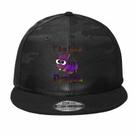 Music Vintage Retro Skyrim For Mens Womens Camo Snapback | Artistshot