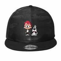 Art Character Bullwinkle Call Me Camo Snapback | Artistshot