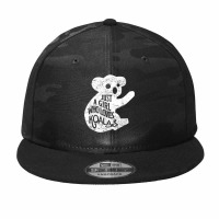 Just A Girl Who Loves Koalas Funny  Australian Koala Camo Snapback | Artistshot