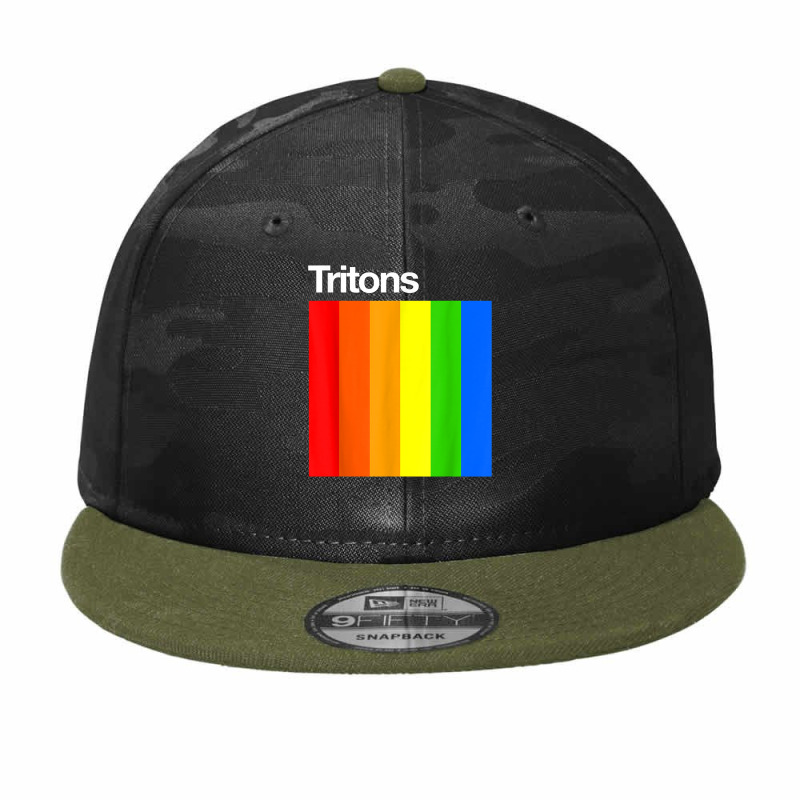 Tritons Colors College University Alumni T Shirt Camo Snapback by riogasehzilahiy | Artistshot